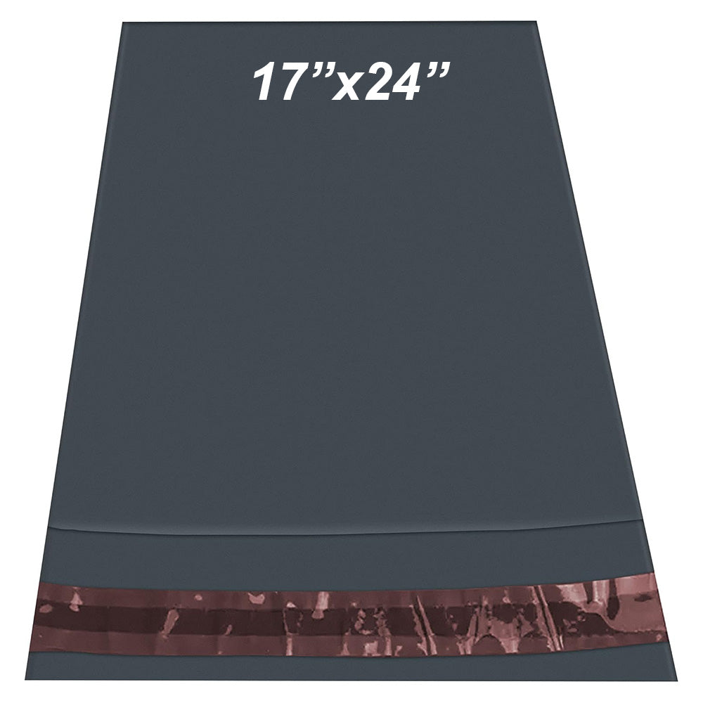 25 Pack Large Grey Mailing Postal Bags 17 x 24” (432mm x 610mm) Strong Self-Seal Mailers