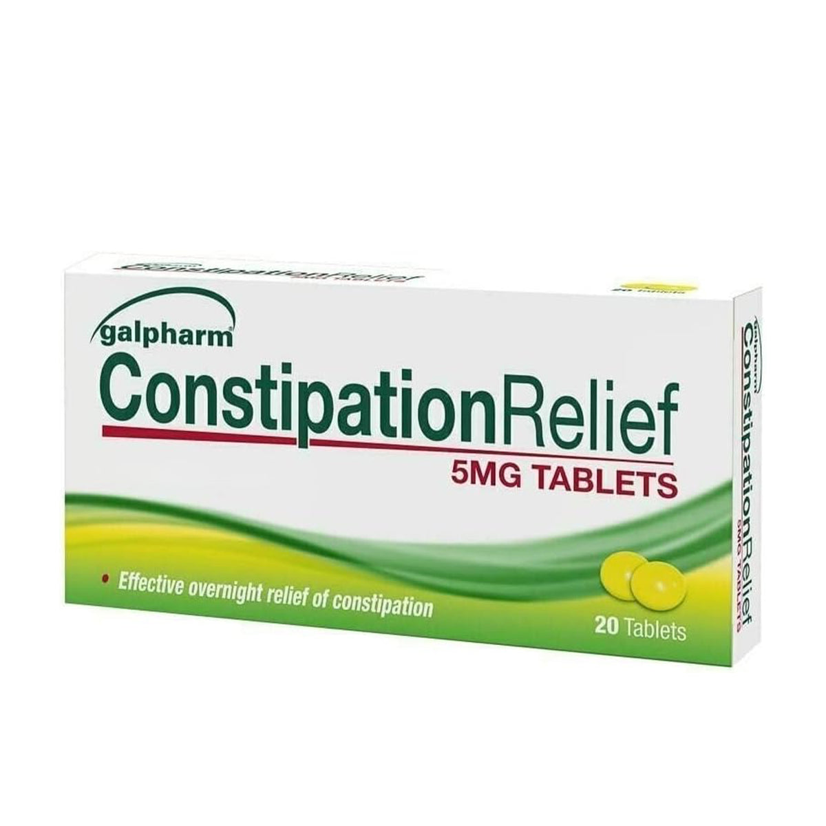 Galpharm Constipation Relief Tablets 5mg Bisacodyl Gastro-Resistant Laxative