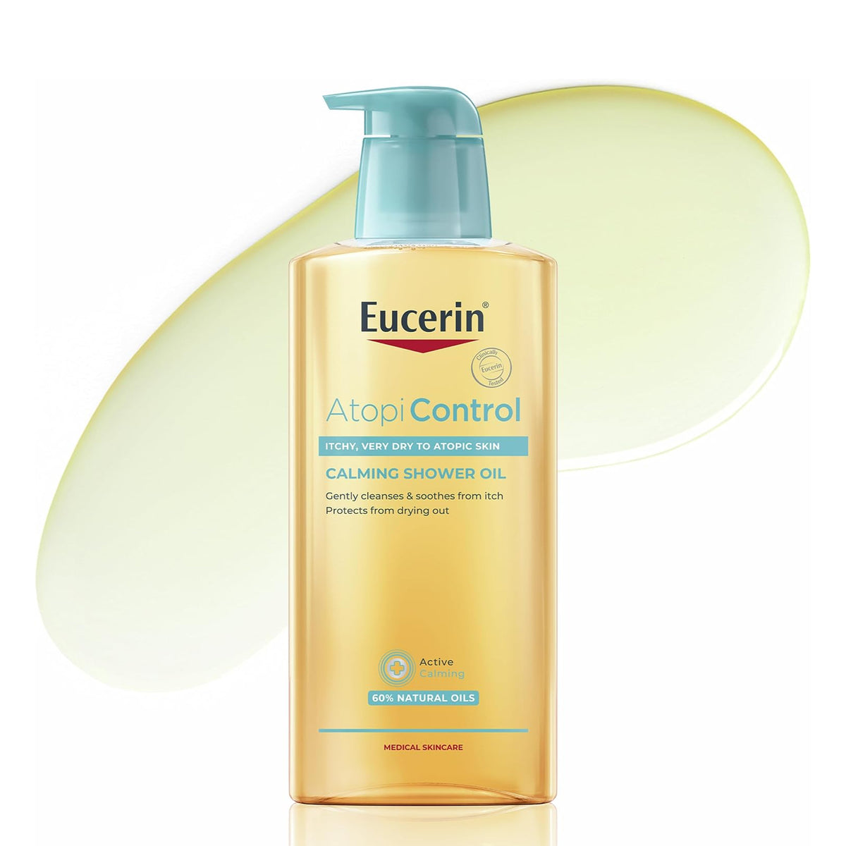Eucerin AtopiControl Calming Bath & Shower Oil 400ml for Dry Sensitive Skin