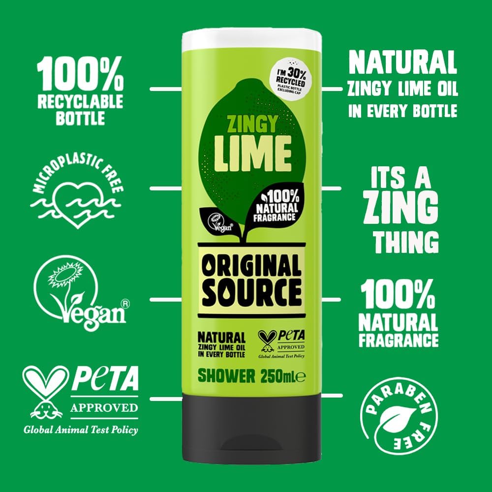 Original Source Zingy Lime Shower Gel 250ml