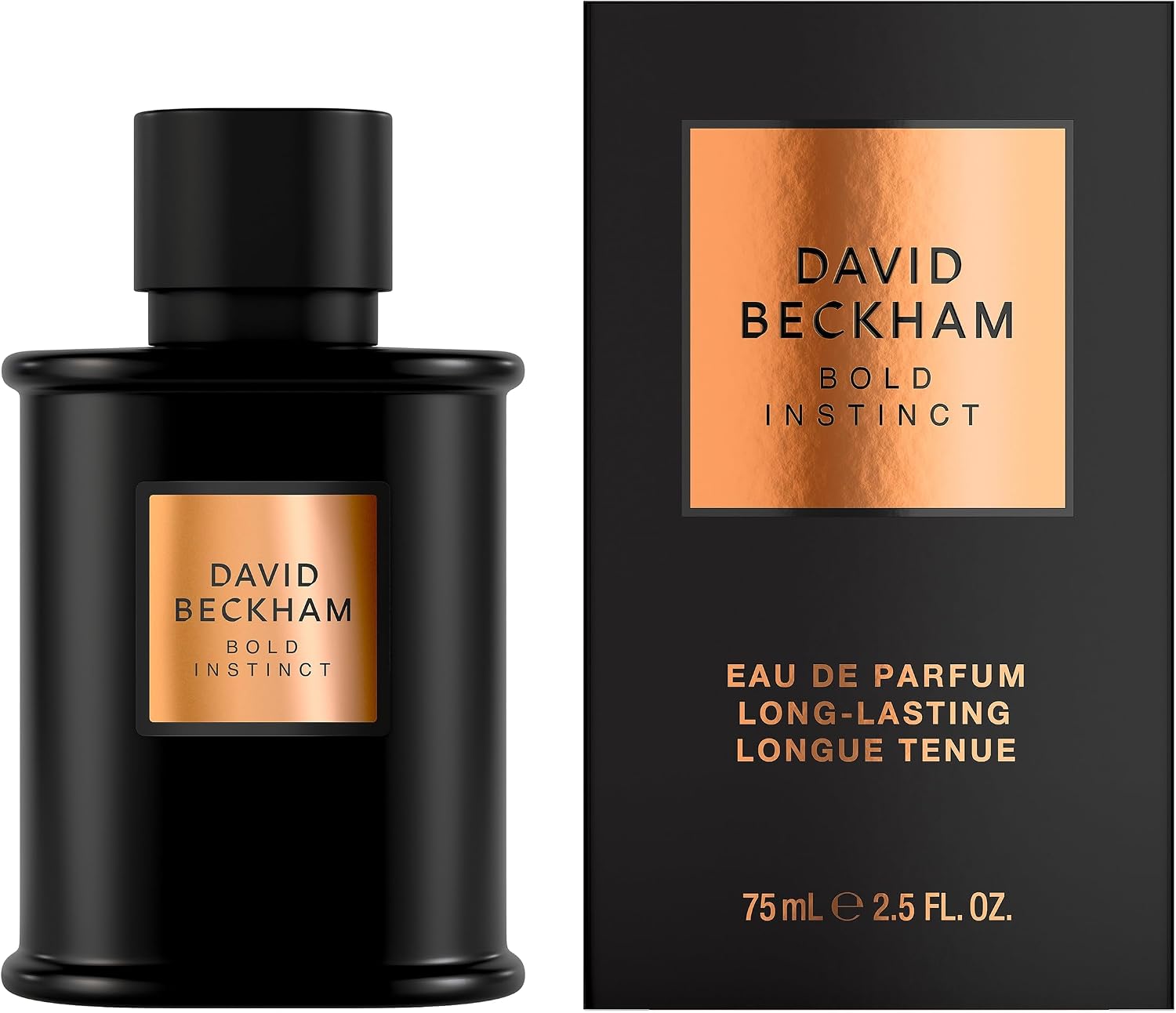 David Beckham Bold Instinct EDP 75ml Men's Pineapple, Nutmeg & Patchouli Fragrance