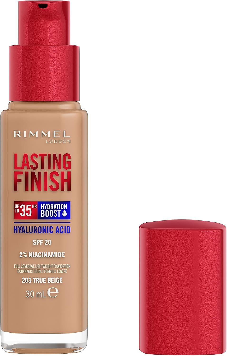 Rimmel Lasting Finish 35Hr Foundation 203 True Beige SPF20