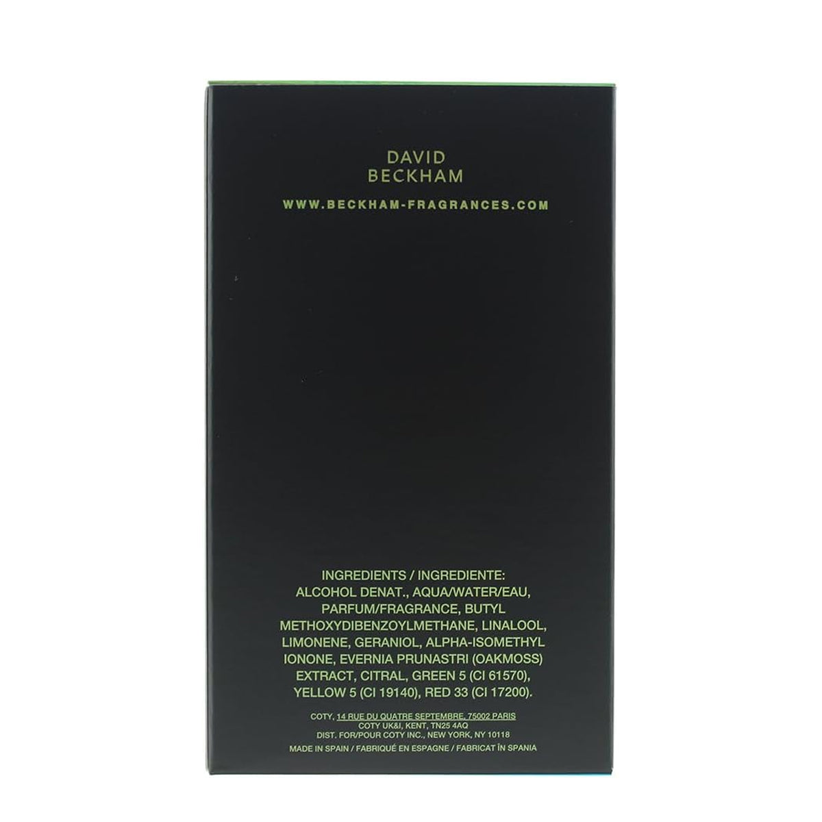 David Beckham True Instinct EDP 75ml Men's Pine, Cedarwood & Vetiver Fragrance