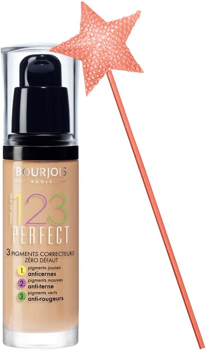 Bourjois 123 Perfect Foundation 53 Light Beige 30ml SPF 10