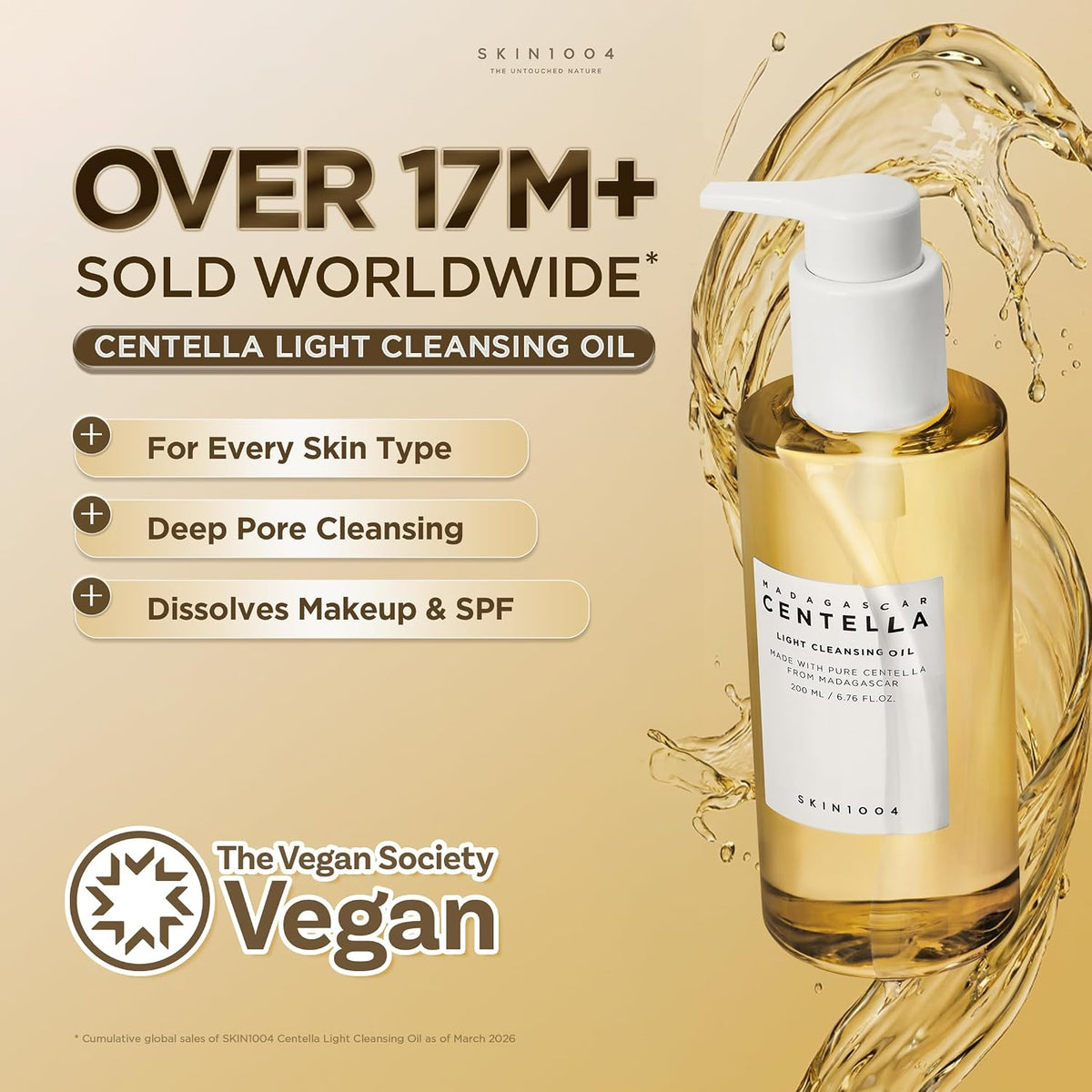 SKIN1004 Madagascar Centella Light Cleansing Oil 200ml
