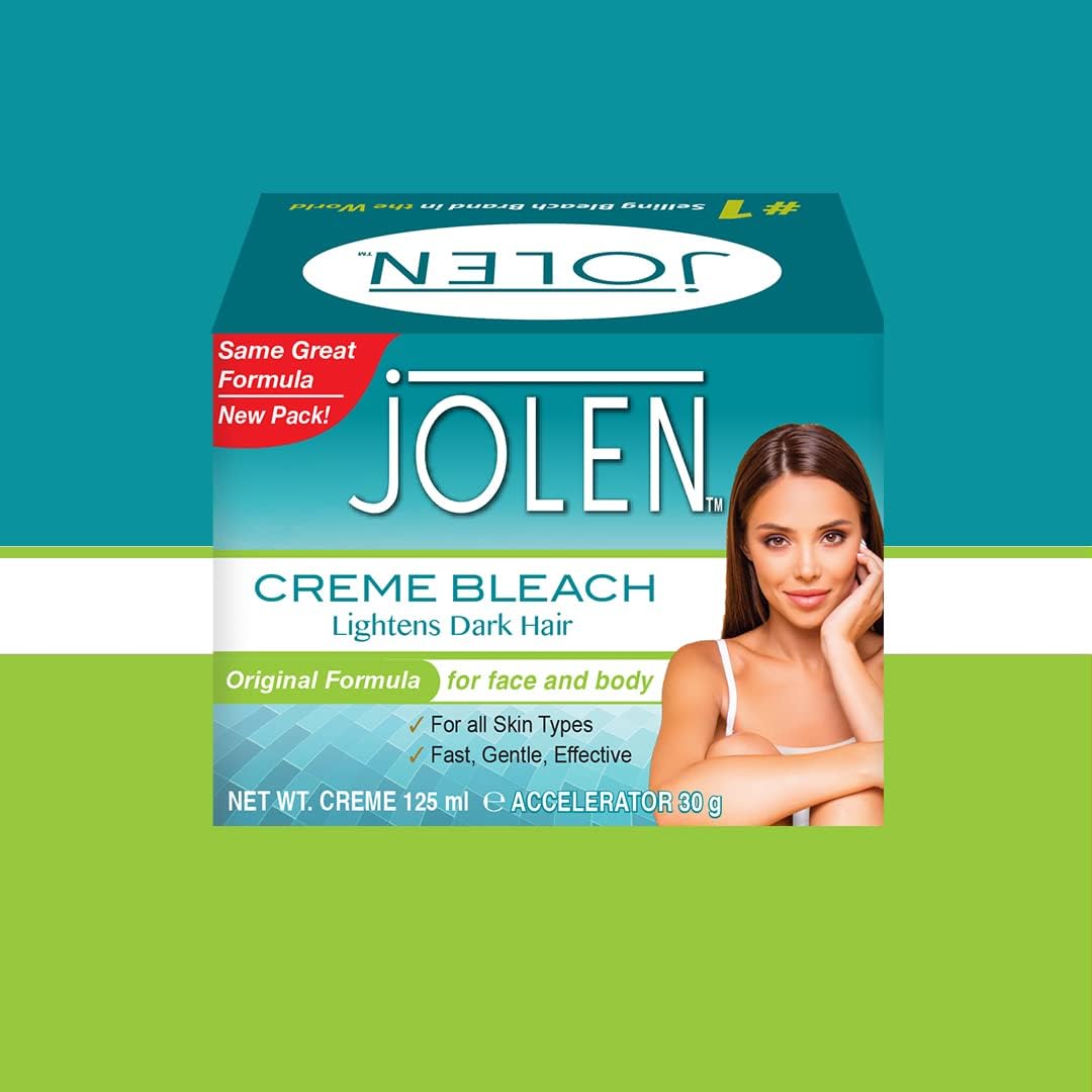 Jolen Creme Bleach Original Formula 125ml Facial & Body Hair Lightener