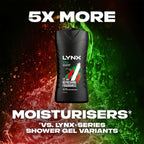 LYNX Africa 3-in-1 Body Wash Squeezed Mandarin & Sandalwood 225ml