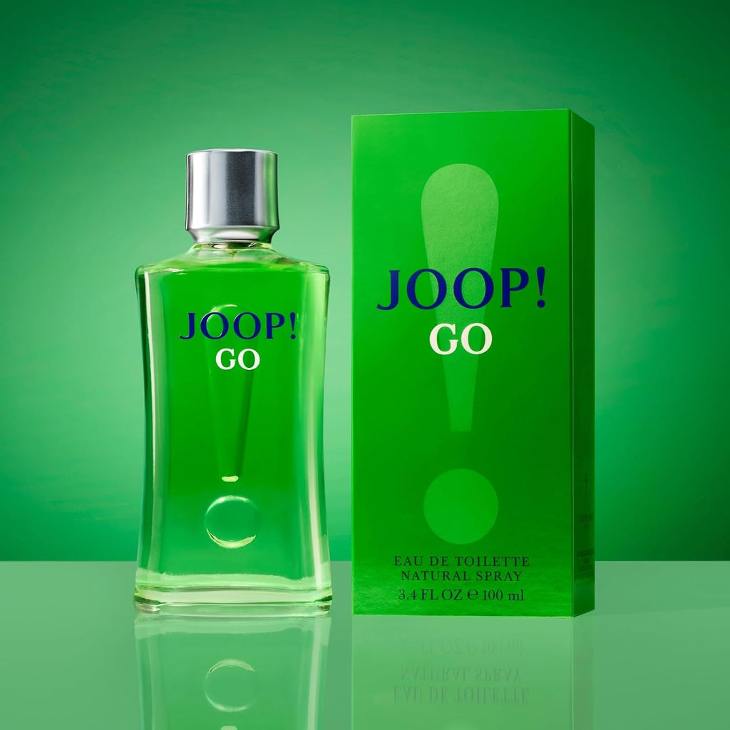 JOOP! Go EDT Perfume for Men Woody & Spicy Fragrance with Bitter Orange & Musk
