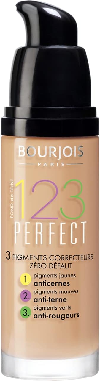 Bourjois 123 Perfect Foundation 53 Light Beige 30ml SPF 10