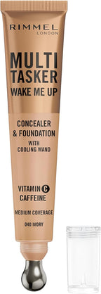 Rimmel Multi-Tasker Wake Me Up Foundation & Concealer 040 Ivory