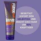 Fudge Clean Blonde Damage Rewind Purple Shampoo 1L Bond Repair