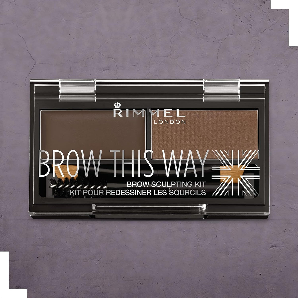 Rimmel London Brow This Way Eyebrow Powder Sculpting Kit Blonde 1.3g