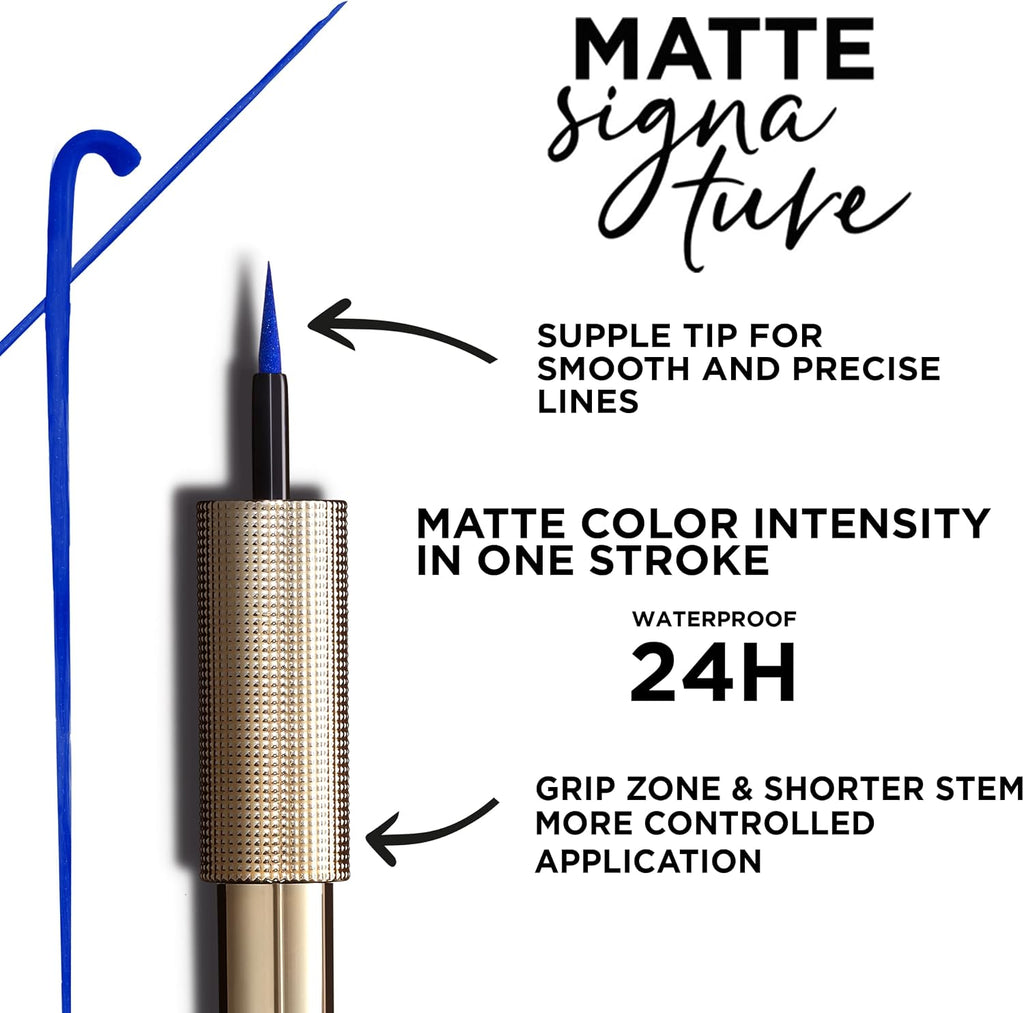 L’Oréal Paris Matte Signature Waterproof Felt Tip Eyeliner 01 Black