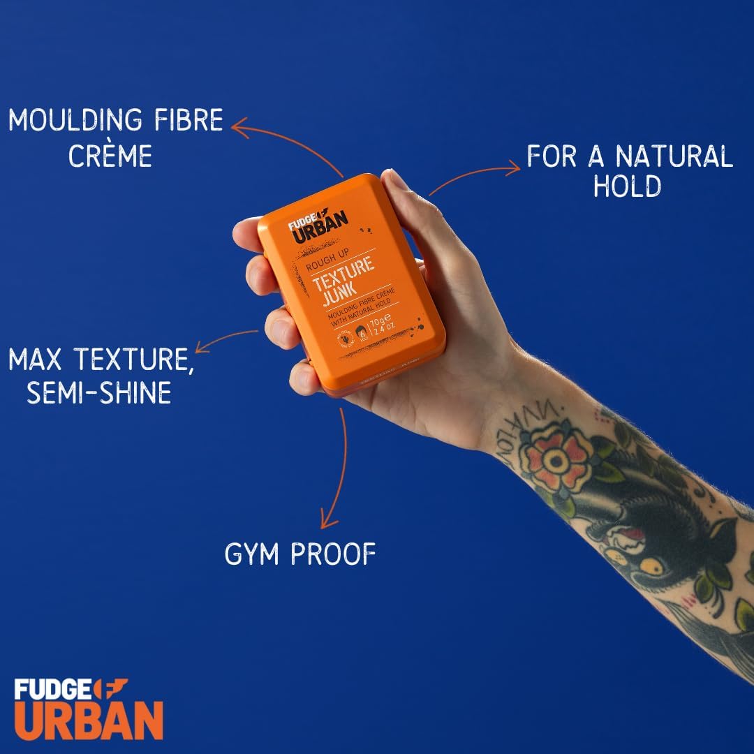 Fudge Urban Texture Junk Texturising Hair Cream Medium Hold 70g