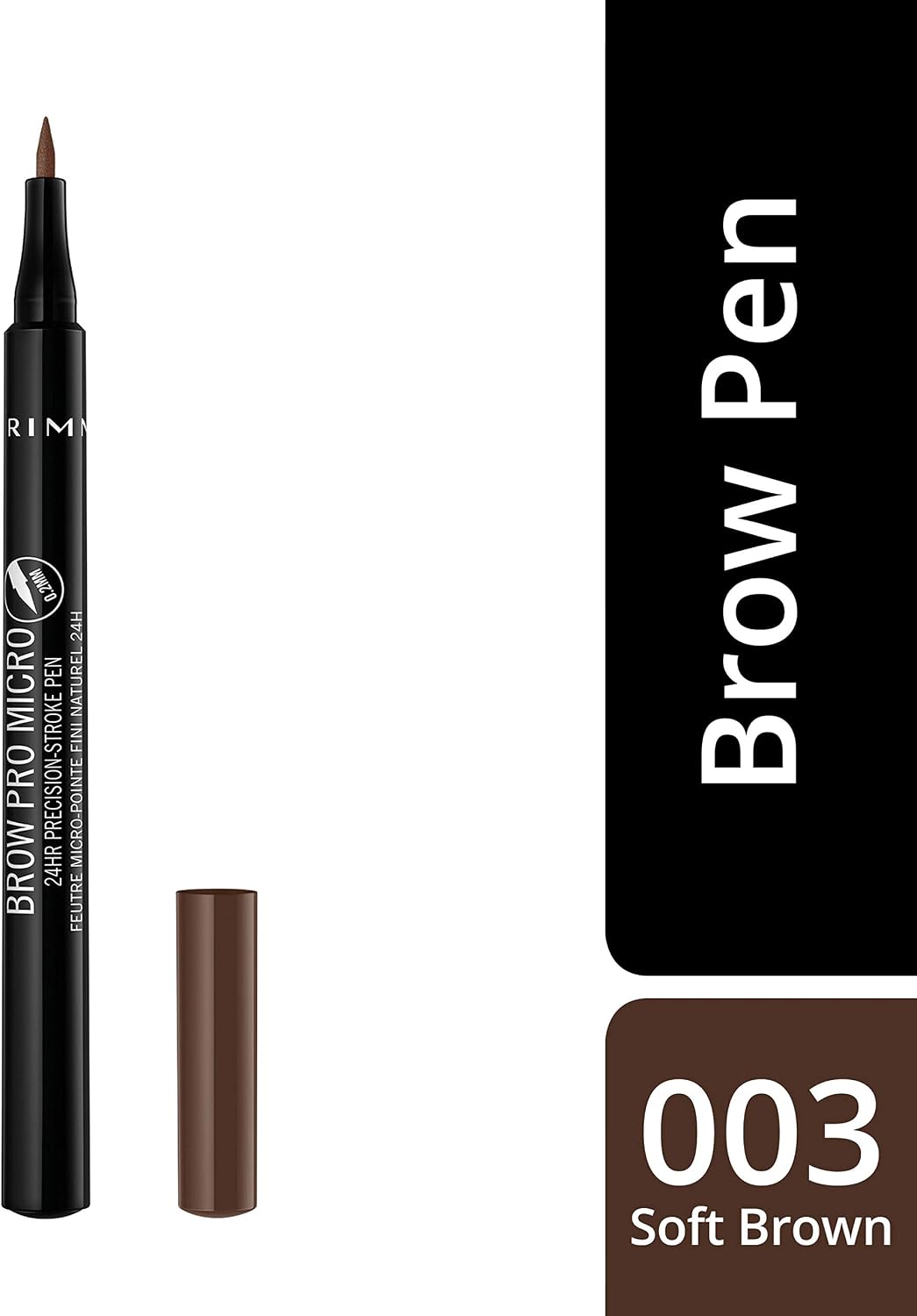 Rimmel London Brow Pro Micro 24HR Precision-Stroke Pen Soft Brown 1ml
