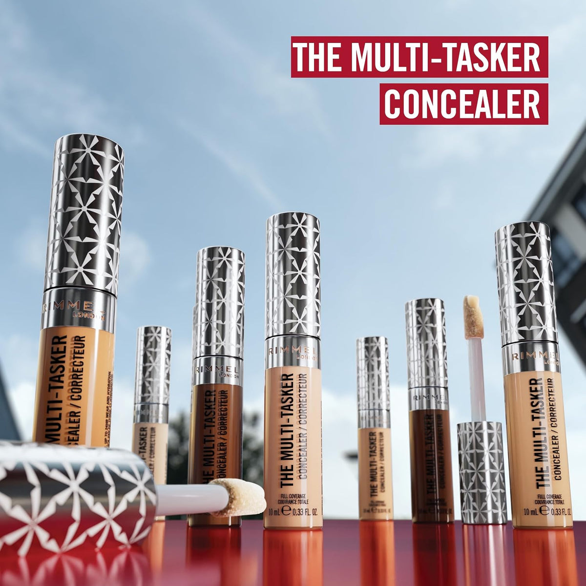 Rimmel Multi Tasker Concealer 030 Light 10ml Up to 24HR Wear & Hydration