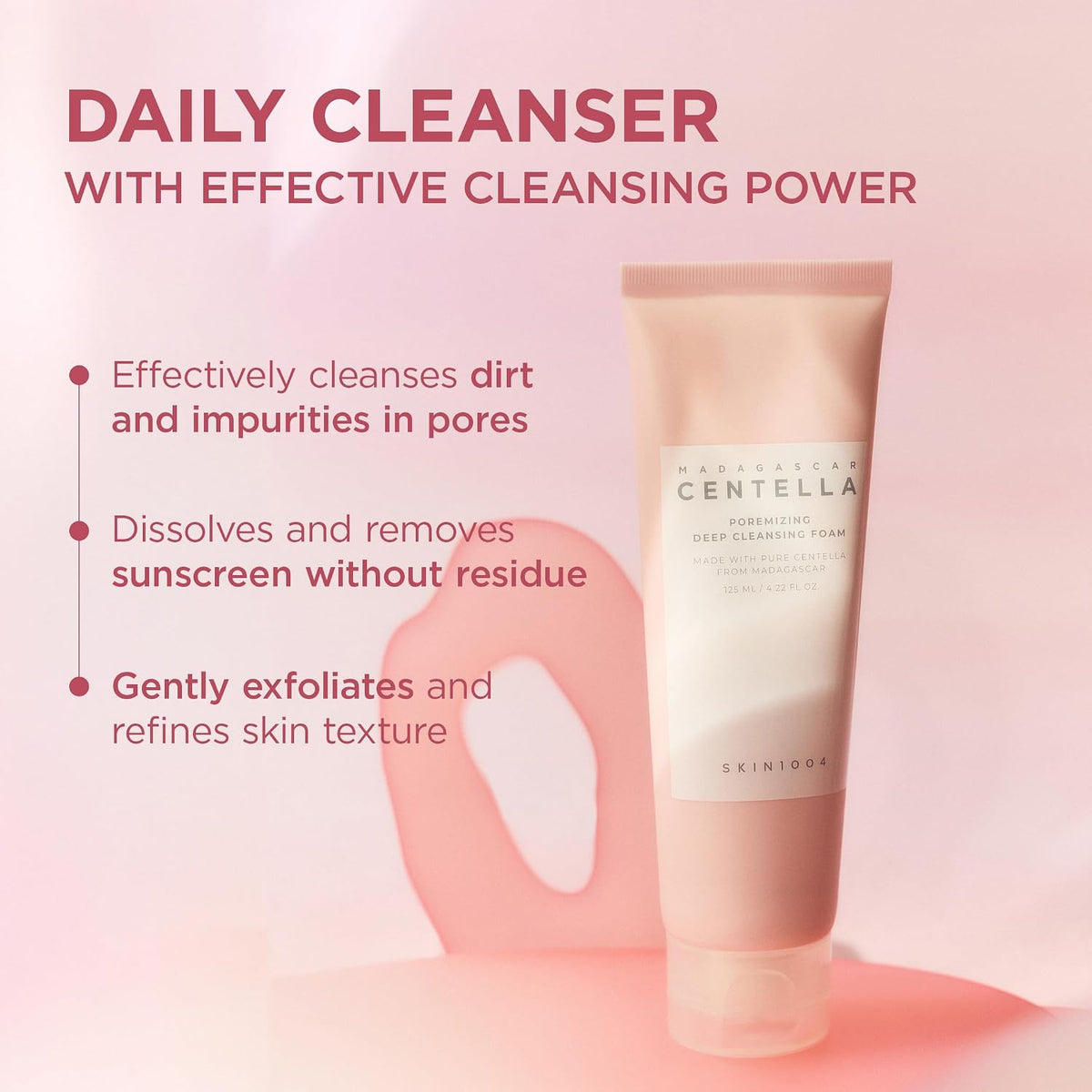 SKIN1004 Madagascar Centella Poremizing Deep Cleansing Foam 125ml