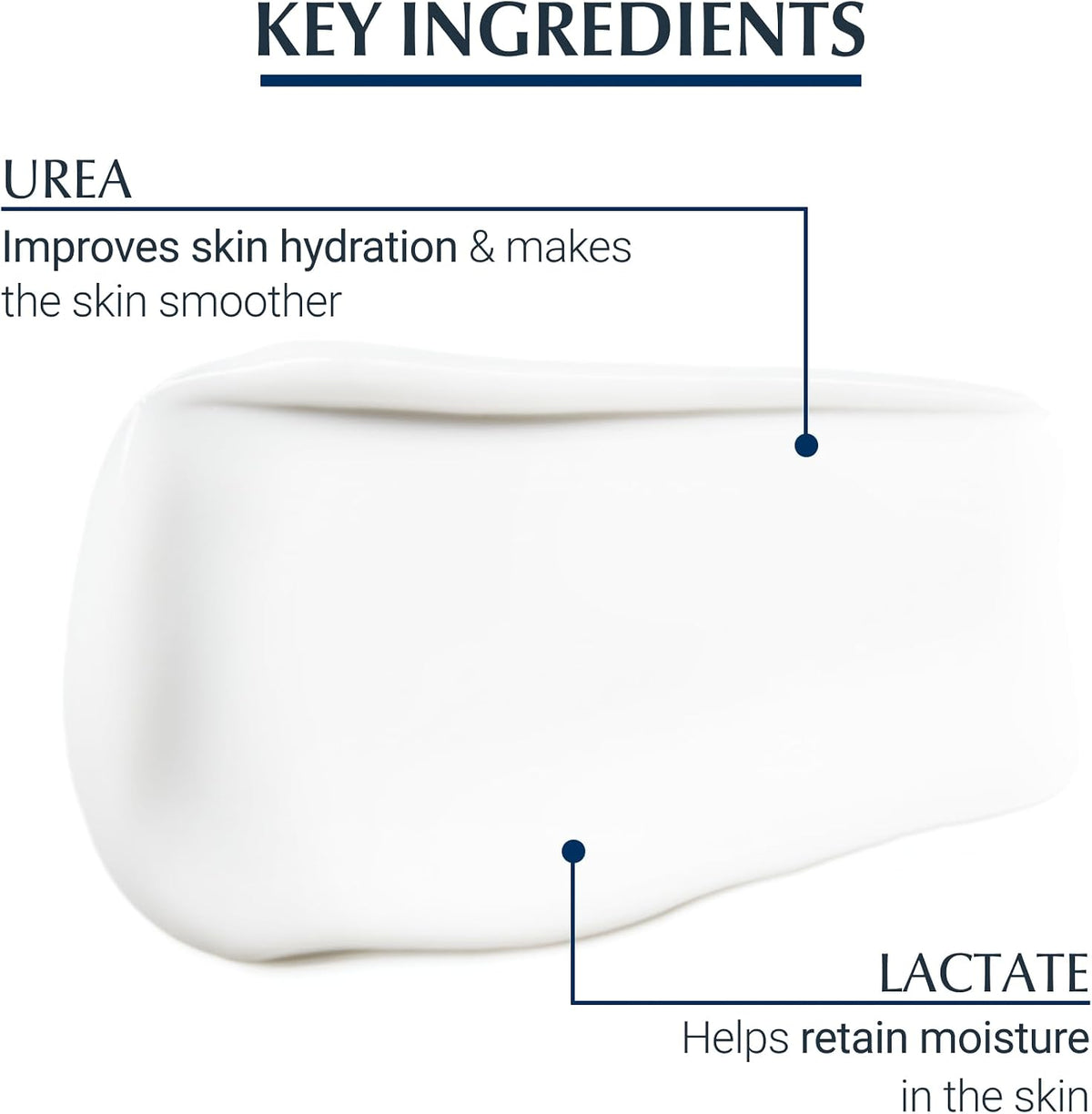 Eucerin UreaRepair 5% Urea Face Cream 50ml Moisturiser for Dry to Very Dry Skin