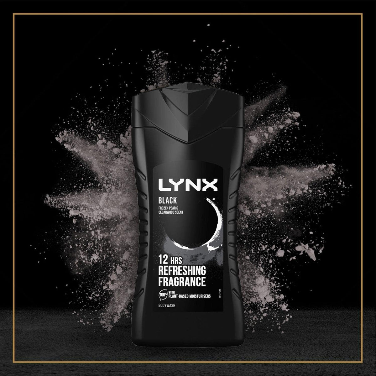 LYNX Black Body Wash Men's Shower Gel 225ml