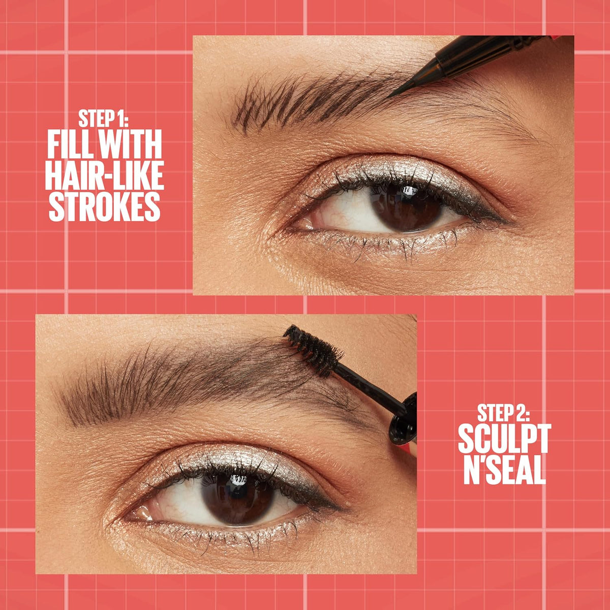 Maybelline Build A Brow 2-in-1 Waterproof Pen & Gel 259 Ash Brown
