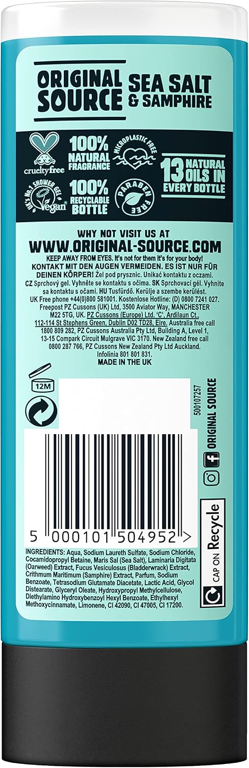 Original Source Sea Salt & Samphire Shower Gel 250ml