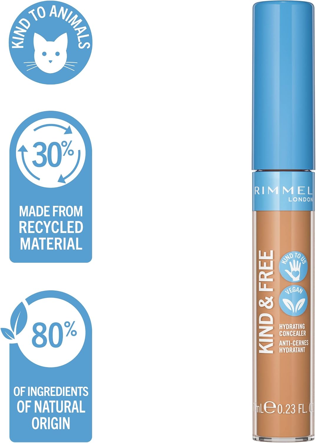Rimmel Kind + Free 24H Hydrating Concealer Light 020