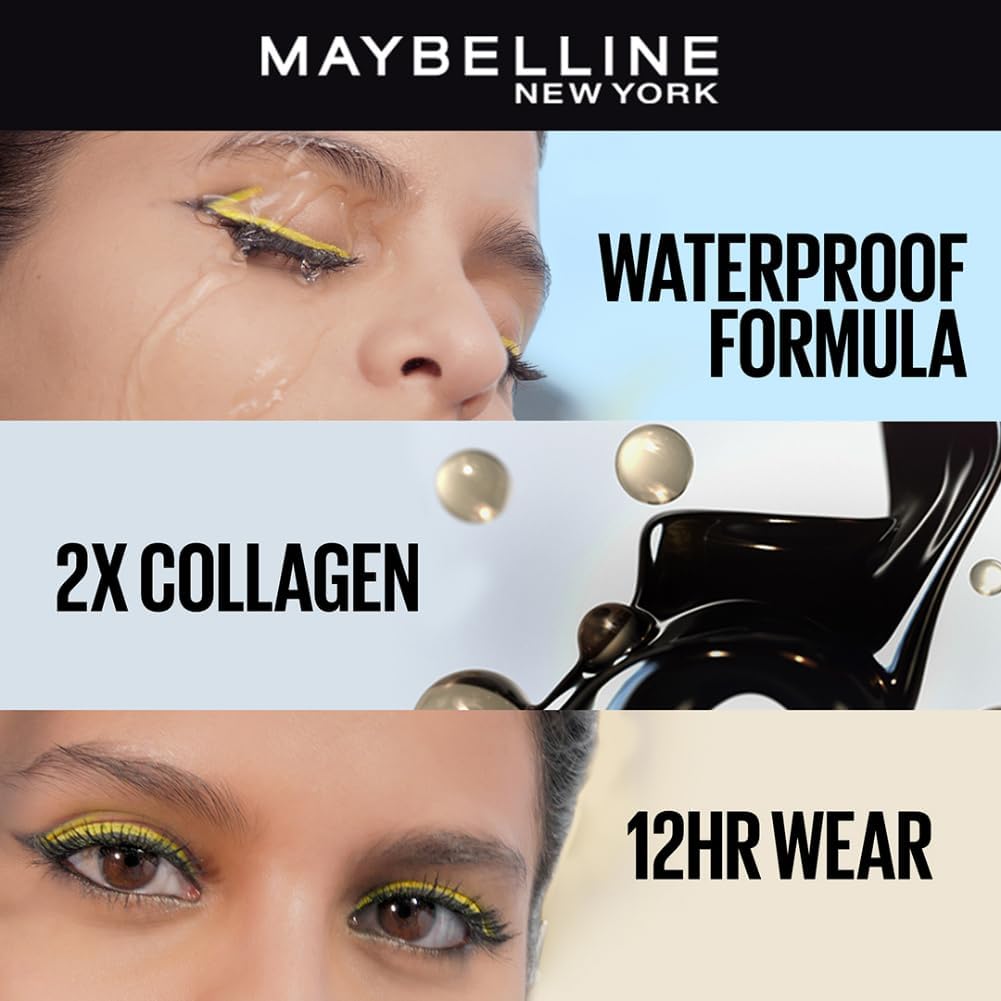 Maybelline Colossal Volum Express Waterproof Black Mascara 01 Black