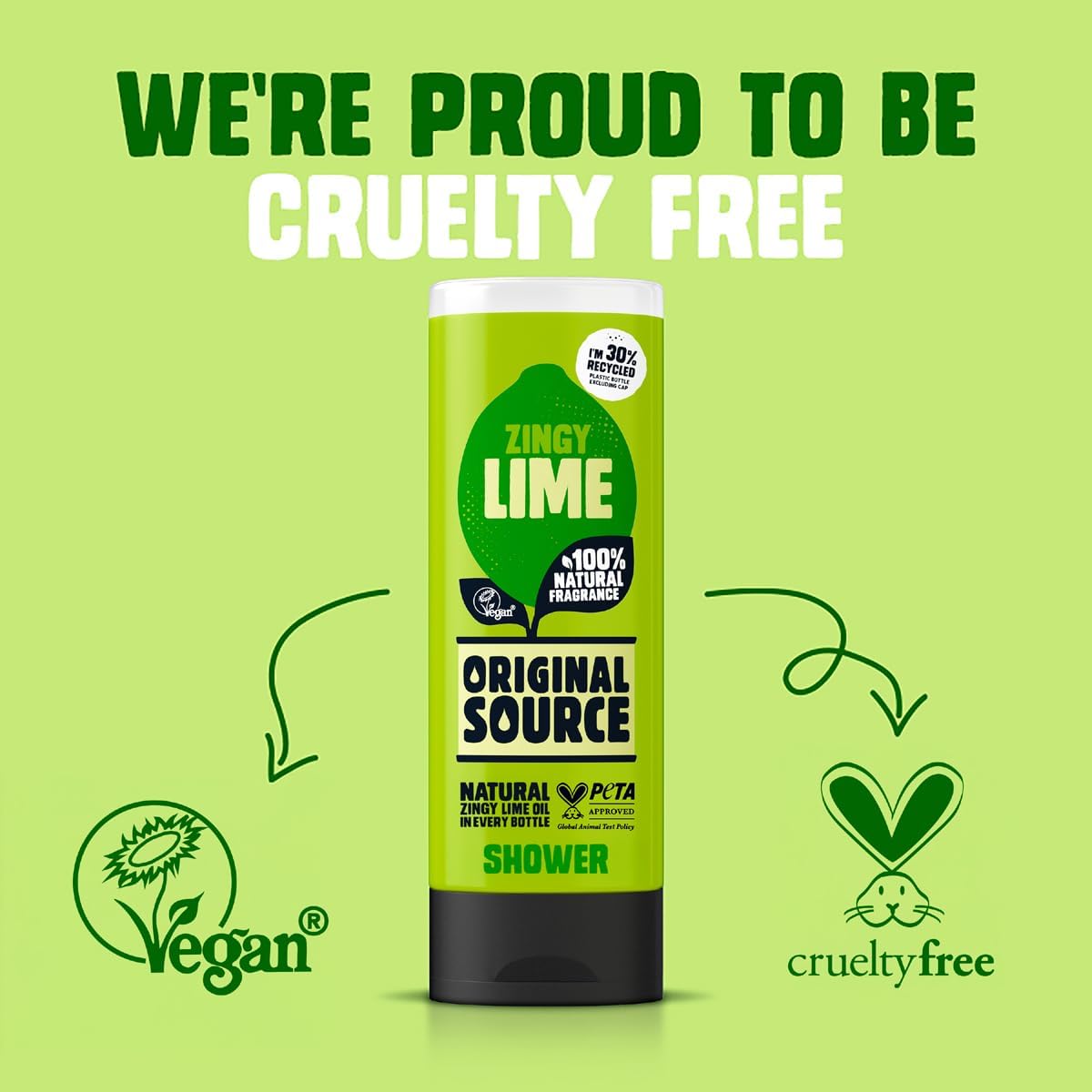 Original Source Zingy Lime Shower Gel 250ml