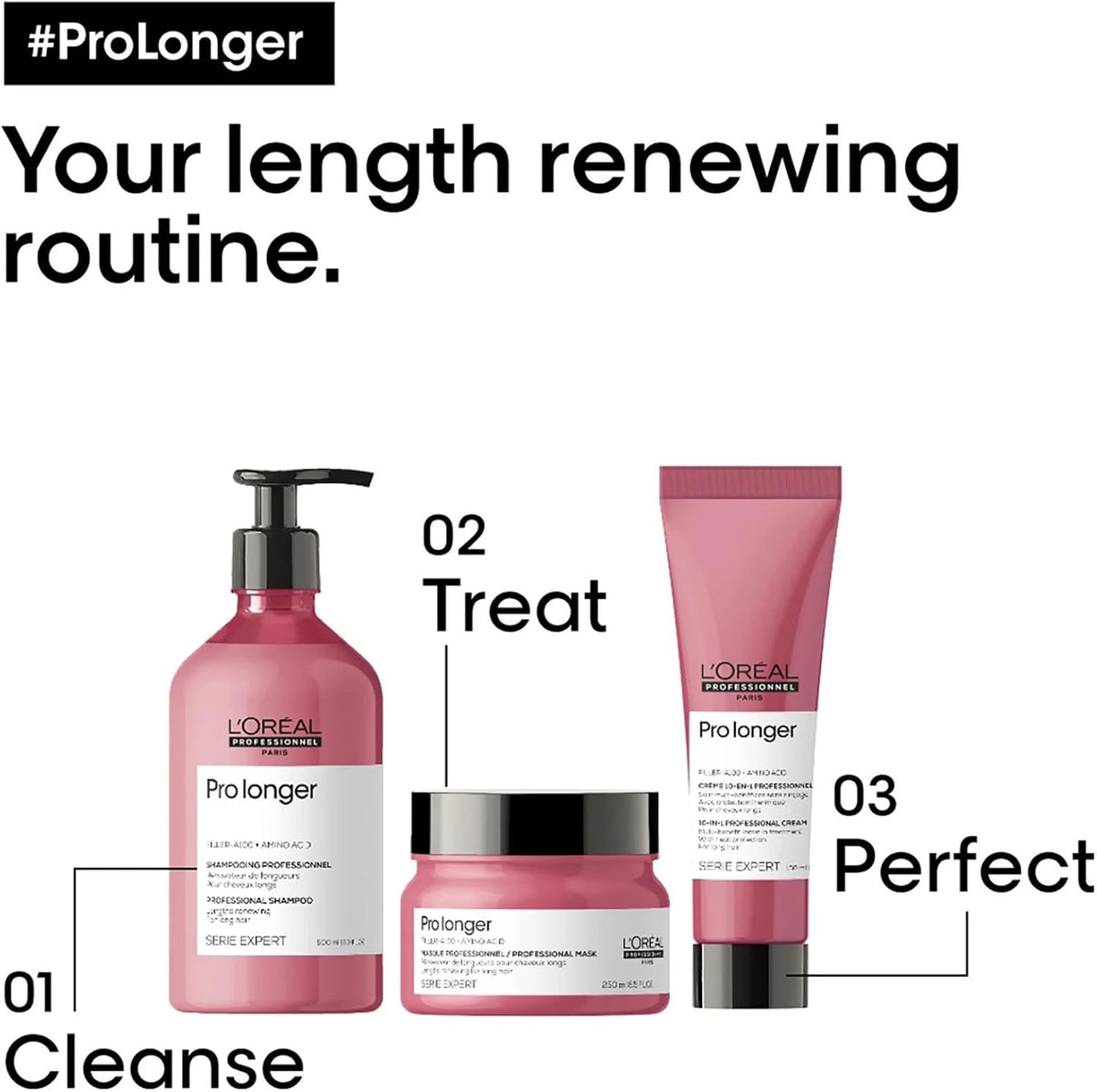 L’Oréal Professionnel Serie Expert Pro Longer 10-in-1 Cream 150ml for Long Hair with Thin Ends