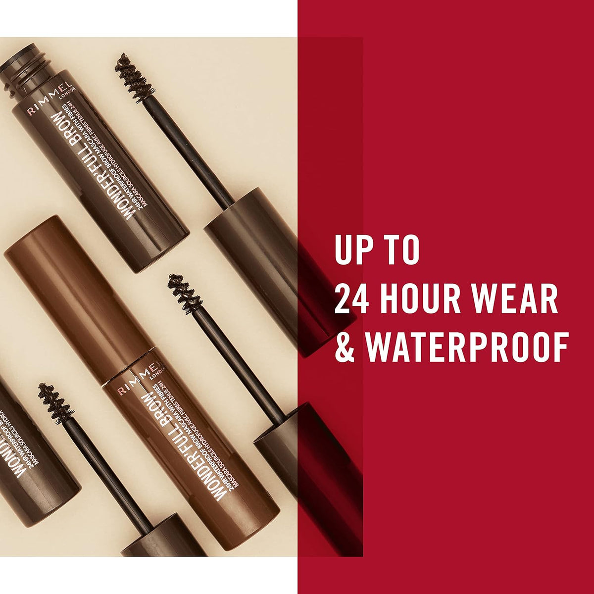 Rimmel London Wonder'Full Brow 24HR Waterproof Brow Gel Dark 4.5ml