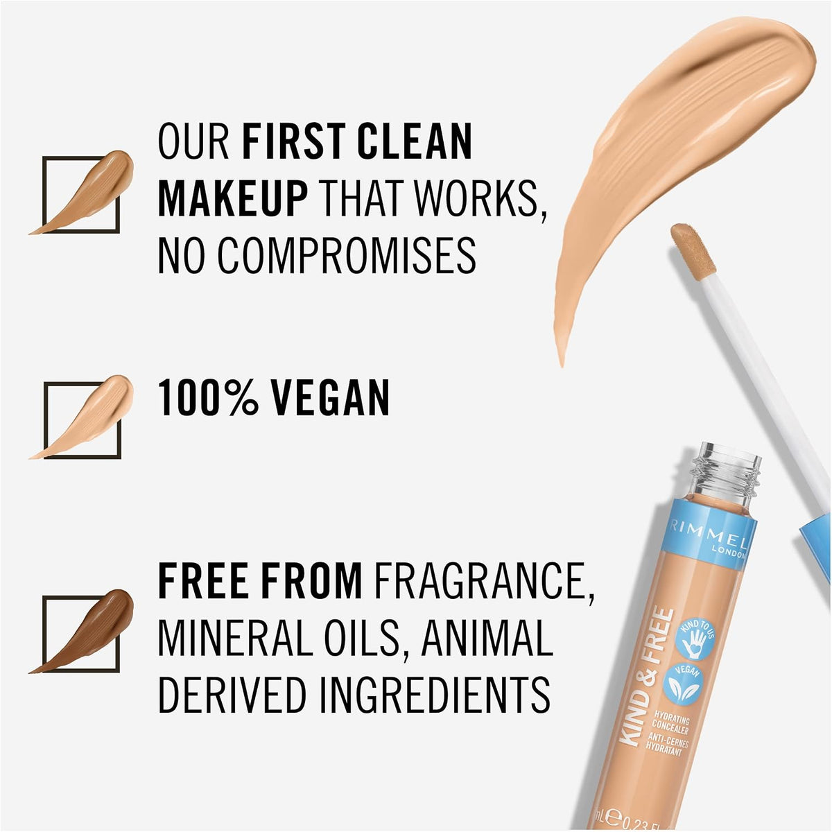 Rimmel Kind + Free 24H Hydrating Concealer Fair 010