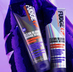 Fudge Clean Blonde Damage Rewind Purple Shampoo 1L Bond Repair