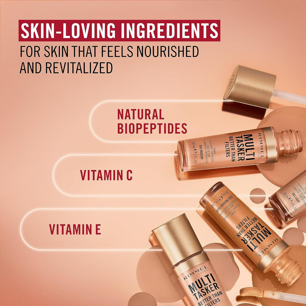 Rimmel Multi-Tasker Better Than Filters 002 Fair Light 30ml