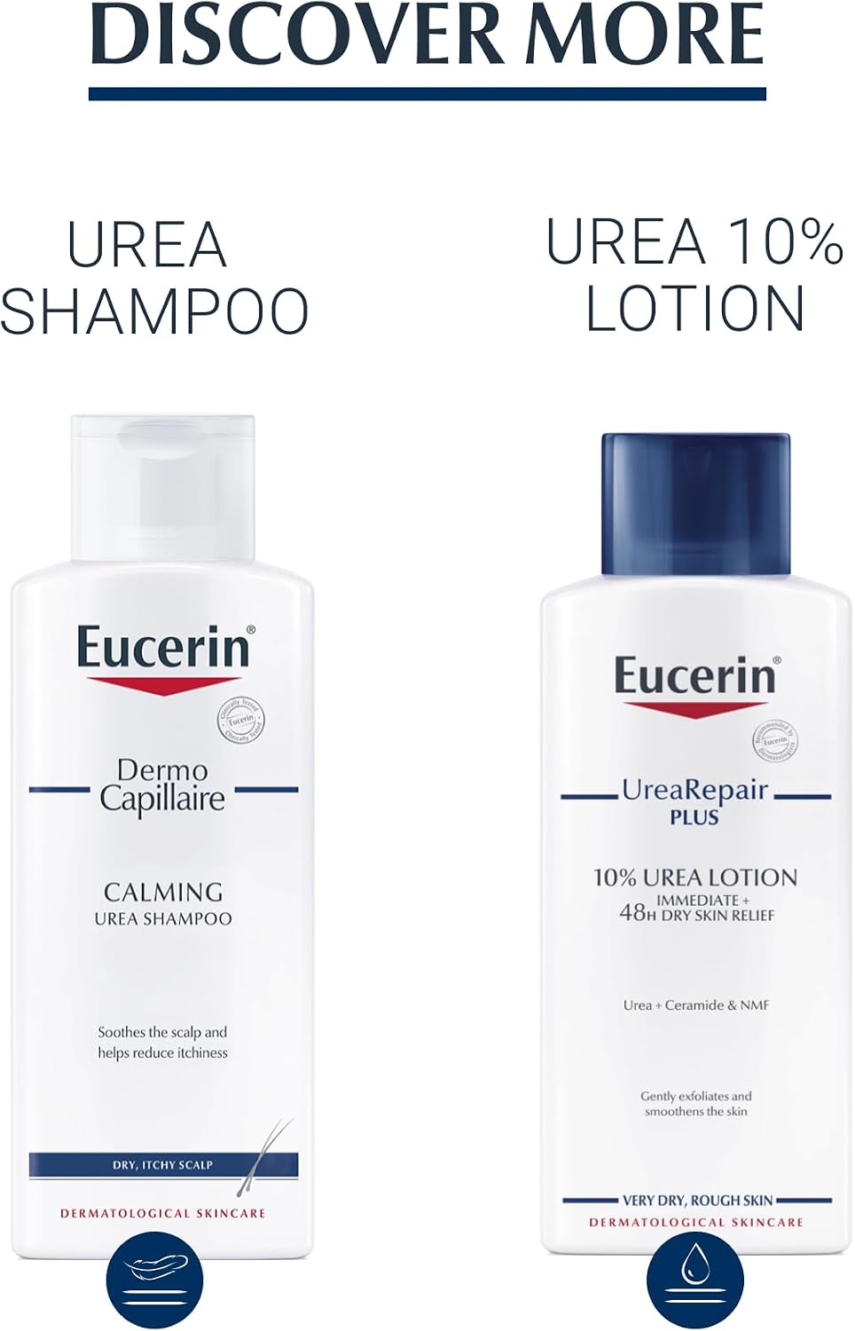 Eucerin DermoCapillaire Calming Urea Scalp Treatment 100ml for Dry & Itchy Scalp Care