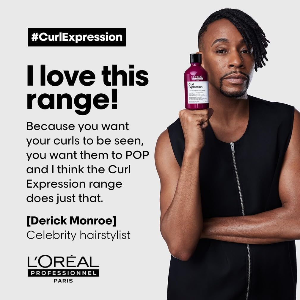 L’Oréal Professionnel Serie Expert Curl Expression Moisturising Cleansing Cream Shampoo 300ml