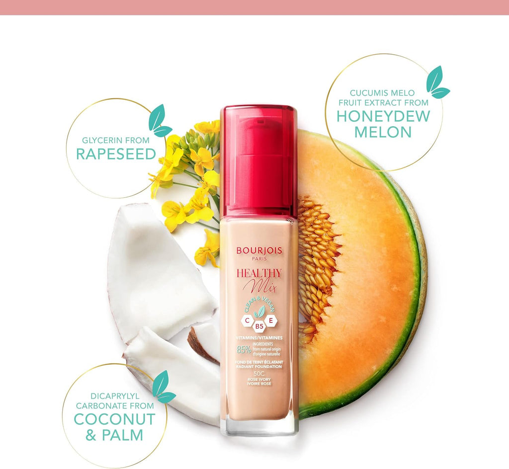 Bourjois Healthy Mix Radiant Foundation 53 Light Beige 30ml