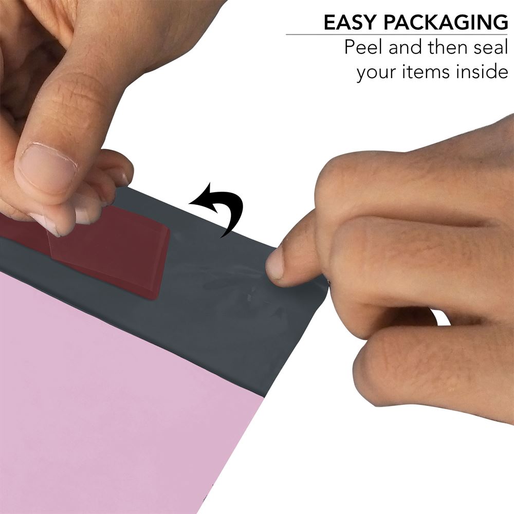 Strong Pink Mailing Bags Mailers Postage Bags Self Seal Bag All Sizes
