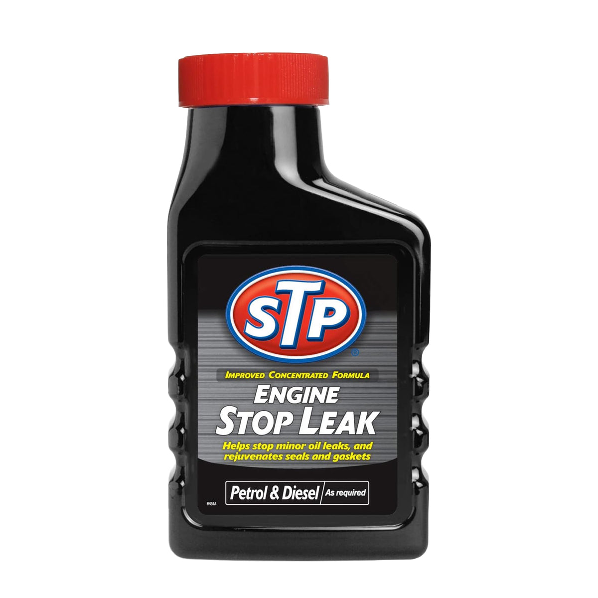 STP Engine Stop Leak 300ml Petrol & Diesel Engine Oil Additive for Minor Leaks