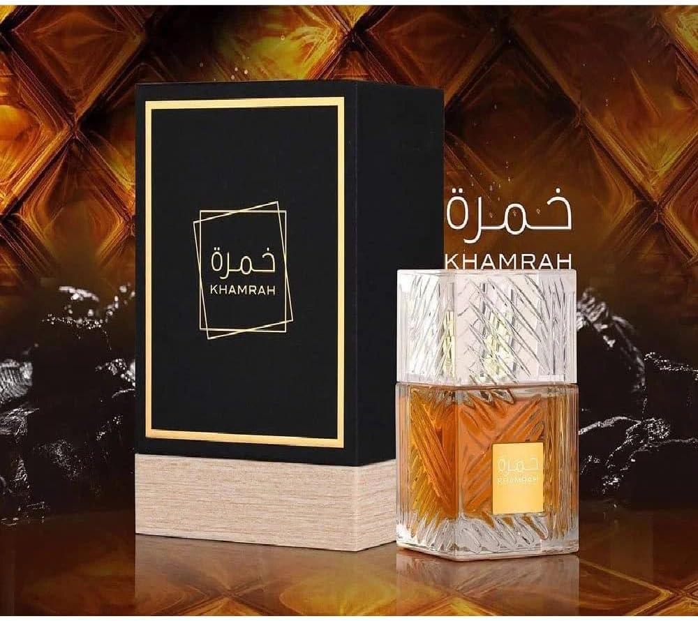 Lattafa Khamrah EDP - Unisex 100ml Eau De Parfum with Citrus and Spice Fragrance