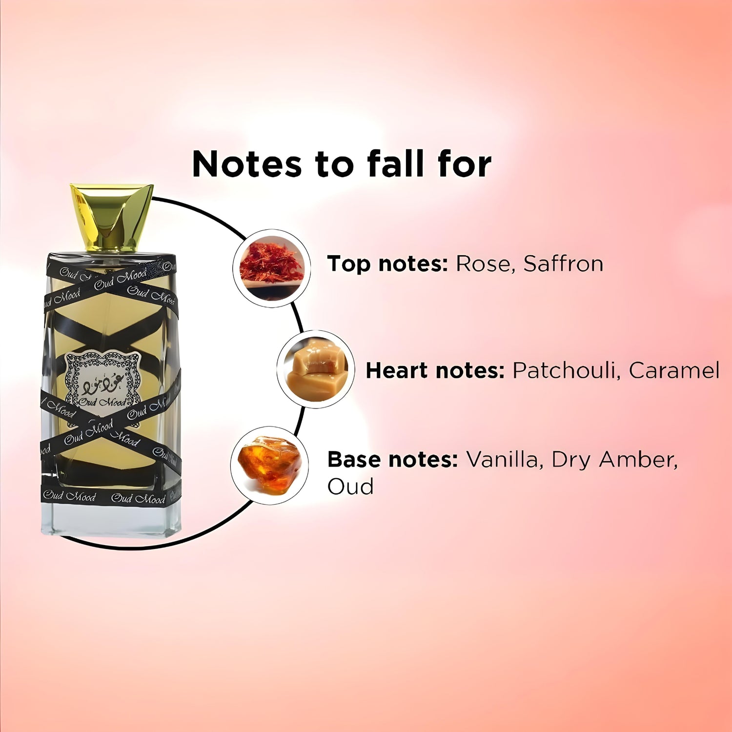 Oud Mood Eau De Parfum 100ml by Lattafa Unisex Arabic Fragrance Rich & Luxurious