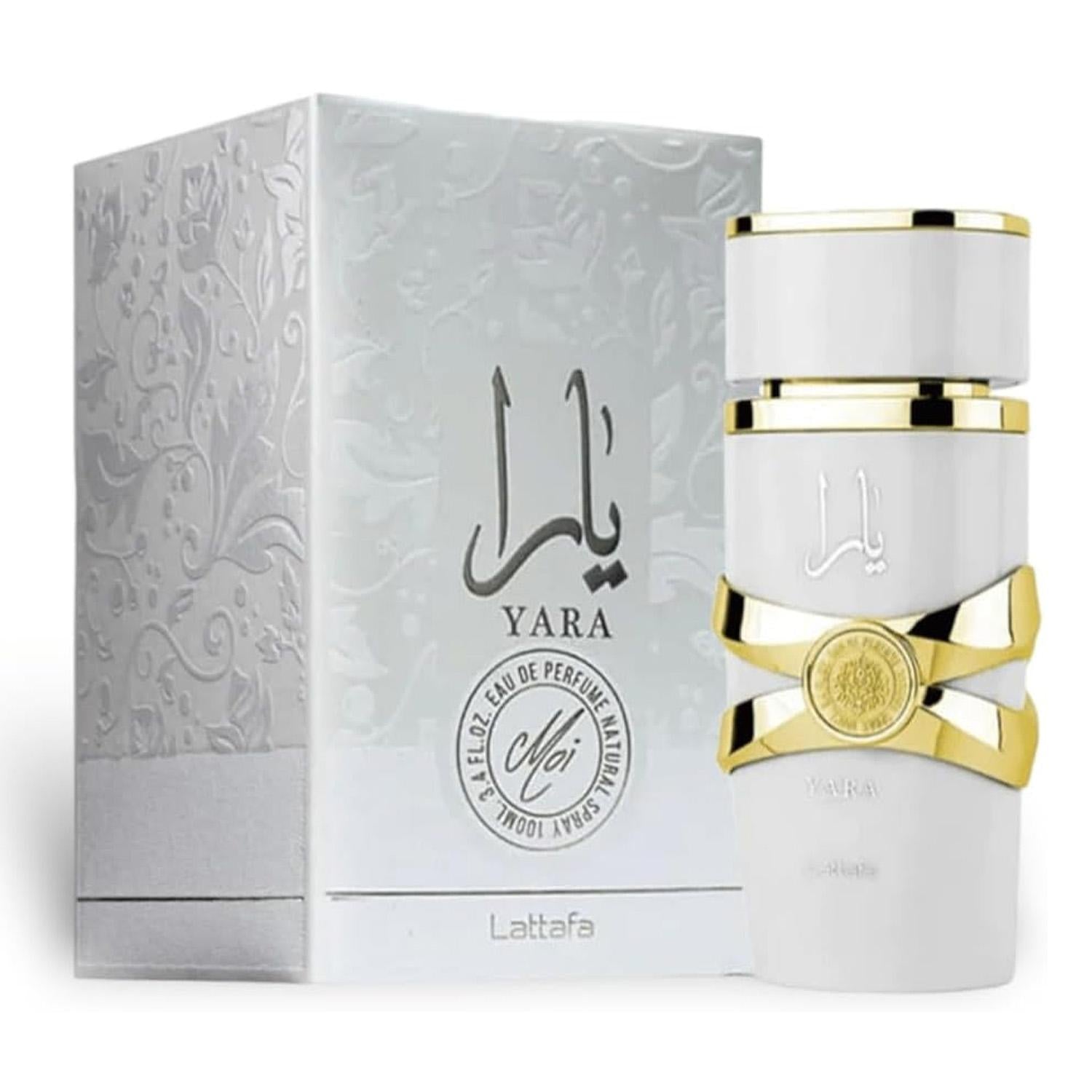Lattafa Yara Eau De Parfum for Women - 100 ML Arabian Oud Floral Fruity Fragrance