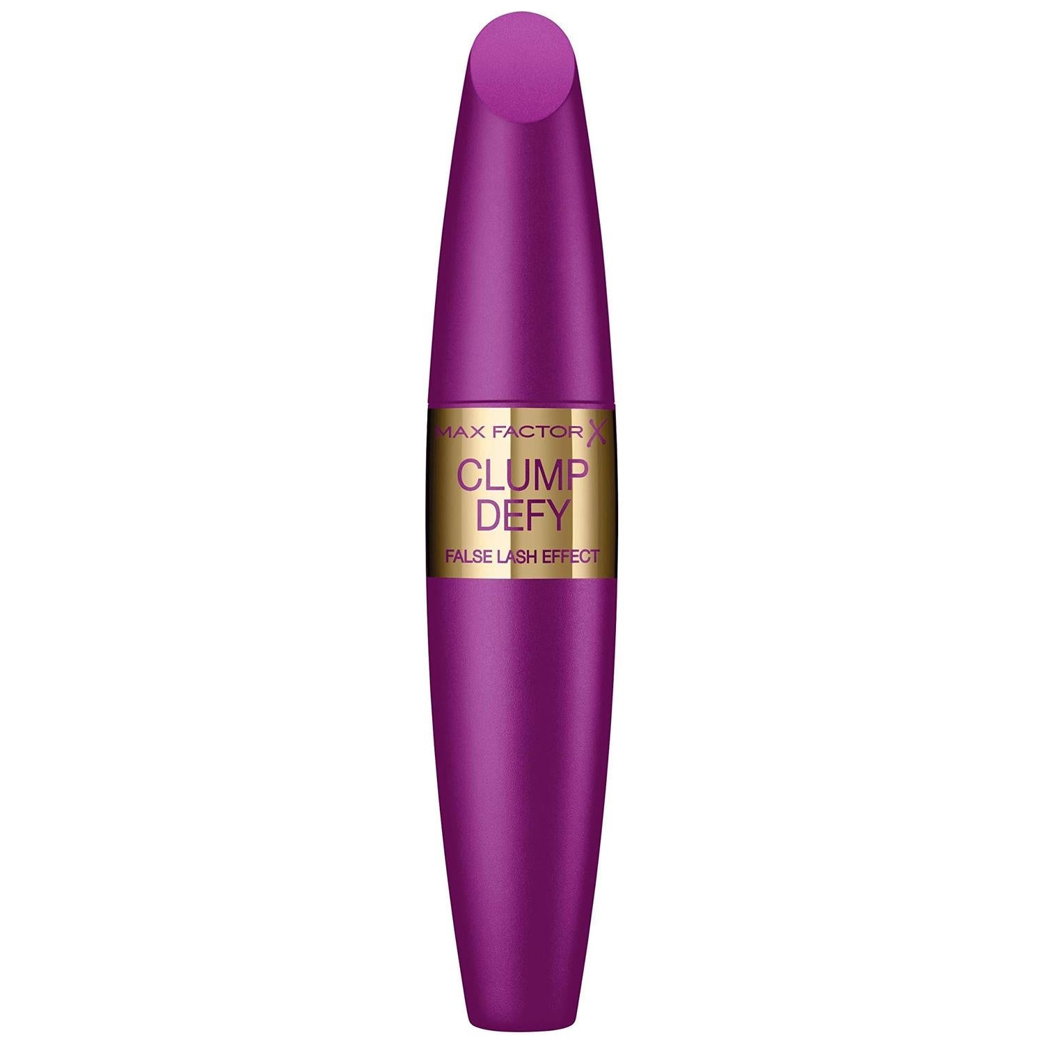 Max Factor Length Nourishing Mascara False Lash Effect Lump Defy 001 Black 13ml - Intense Black Pigment for Bold, Dramatic Look - Makeup