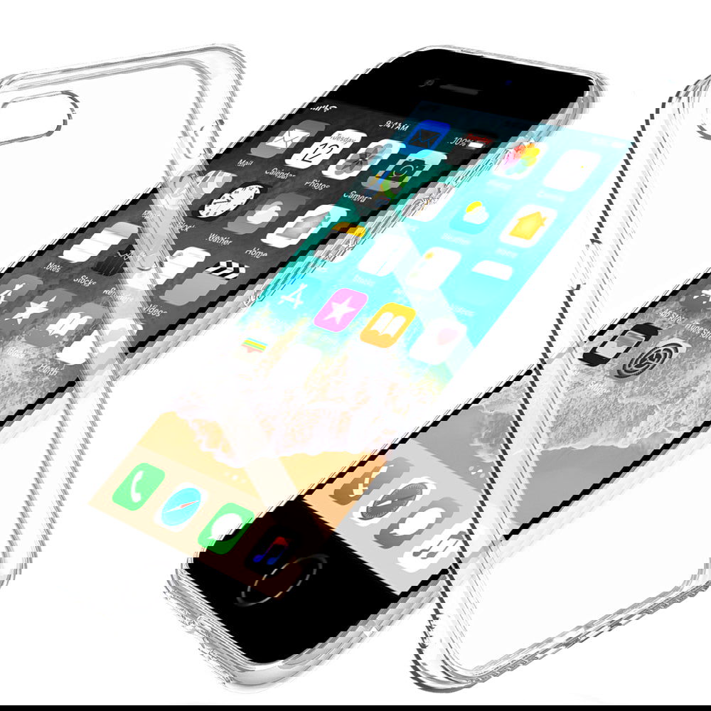 iPhone 6 plus Silicon Gel case cover Clear Transparent Case