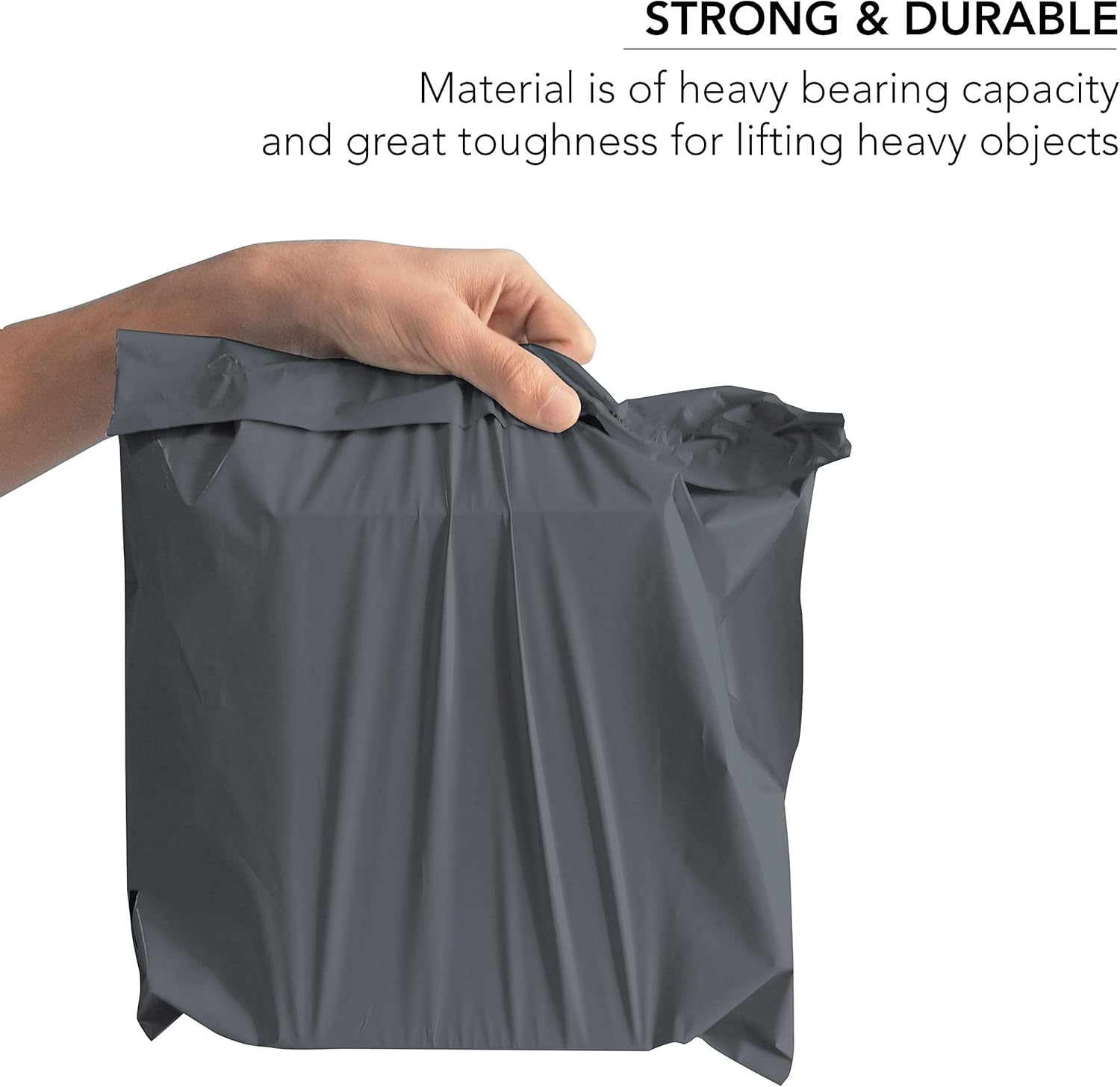 iSOUL Grey Mailing Bags - Strong Poly Packaging Postage & Shipping Bag