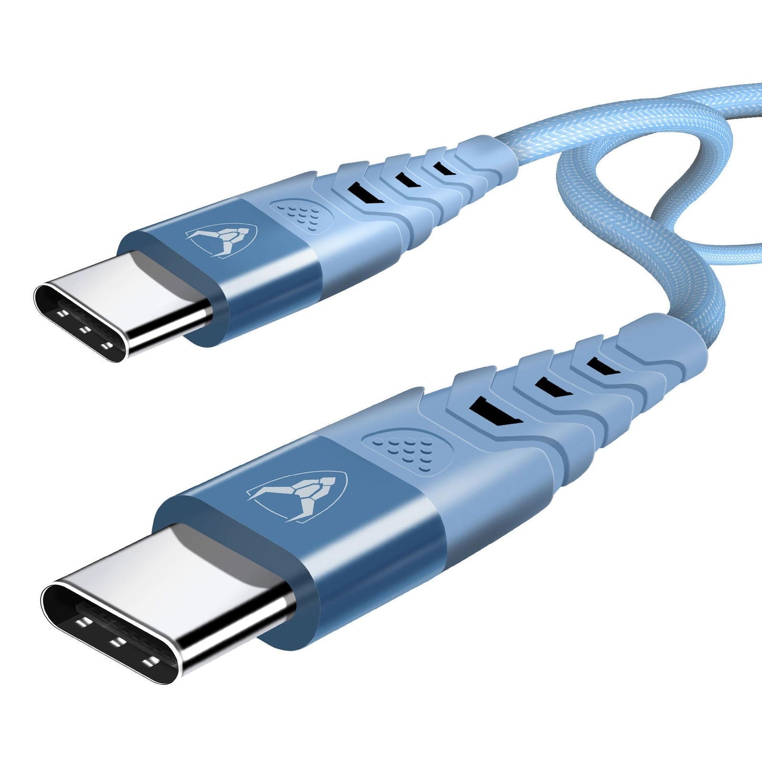 iSOUL Nylon-Braided USB-C To USB-C Cable PD 3.1A Type C Fast Charging Cable
